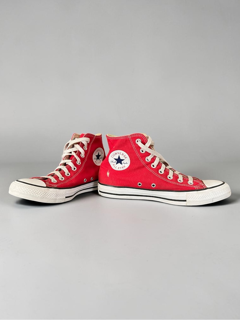 Converse Chuck Taylor All Star Red High Top Sneakers Size 8.5